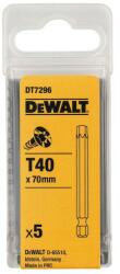 DEWALT Bit TORSION, T40x70mm, 5 bucati, DeWALT (DT7296-QZ) - bricolaj-mag