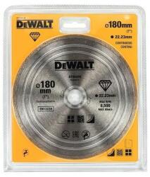 DEWALT Disc diamantat continuu pentru placi ceramice, 180x22.23mm, DeWALT (DT40206-QZ) - bricolaj-mag