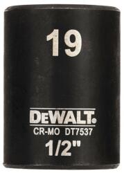 DEWALT Cap cheie tubulara de impact 1/2", 19mm, DeWALT (DT7537-QZ) - bricolaj-mag