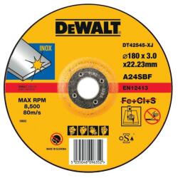DEWALT Disc debitare inox, 180x22.23x3mm, DeWALT (DT42545-XJ) - bricolaj-mag Disc de taiere