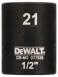 DEWALT Cap cheie tubulara de impact 1/2", 21mm, DeWALT (DT7539-QZ) - bricolaj-mag