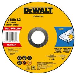 DEWALT Disc debitare inox, 180x1.6x22.23mm, DeWALT (DT42380Z-QZ) - bricolaj-mag