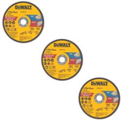 DEWALT Disc abraziv de taiere 75x1x20mm, 3 bucati, DeWALT (DT20592-QZ) - bricolaj-mag