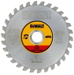 DEWALT Disc de taiere otel pentru fierastrau circular cu acumulator 140x20x1.5mm, DeWALT (DT1923-QZ) - bricolaj-mag Disc de taiere