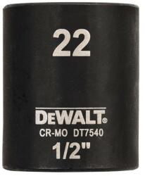 DEWALT Cap cheie tubulara de impact 1/2", 22mm, DeWALT (DT7540-QZ) - bricolaj-mag