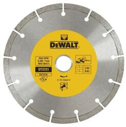 DEWALT Disc diamantat segmentat pentru caramida si beton, 180x22.23x2.4mm, DeWALT (DT3721-QZ) - bricolaj-mag