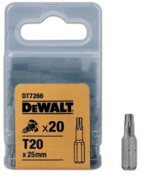 DEWALT Bit TORSION, T20x25mm, 20 bucati, DeWALT (DT7266-QZ) - bricolaj-mag