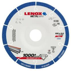 Lenoxx - Disc de debitat diamantat 125x2mm, Lenox (LX2044469) - bricolaj-mag