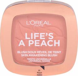 L'Oréal LOral Paris Wake Up & Glow Lifes a Peach Róż 9ml 01 Peach Addict (95733)