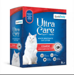 Ultra Care Asternut Igienic Ultra Care Coarse Pisici Par lung si Pisici Mari 8 l