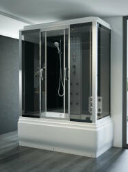  Hidromasszázs zuhanykabin elektronikával kádas 170x85x220 (22.8011-170)