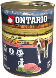 ONTARIO Konzerv Dog Veal Pate Flavoured With Herbs 800g, 214-21184