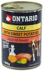 ONTARIO Konzerv Dog Mini Calf, Sweetpotato, Dandelion And Linseed Oil