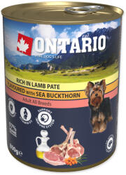 ONTARIO Konzerv Rich In Lamb Pate Flavoured With Sea Buckthorn 800g, 214-21164