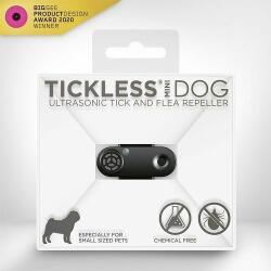 Tickless Mini Dog Feltoltheto Kulancs- Es Bolhariaszto Kutyaknak - Black