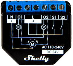 Shelly Comutator inteligent Wi-Fi Plus 2PM (3800235265031)