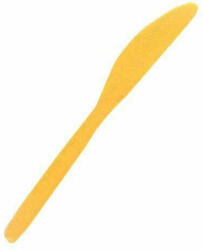  Műanyag kés, sárga, 10 db/csomag (JKS-2251)