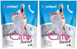  Cat Sand Szilikon macskaalom homok 2x3.8l