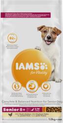 Iams IAMS-Dry Vitality szárazeledel idős kis és közepes méretű kutyáknak, friss csirkével 12kg