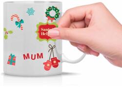 Thumbs Up! Thumbsup! Tasse "Make a Christmas Mug" Stick 350ml weiß (1001775) (1001775)