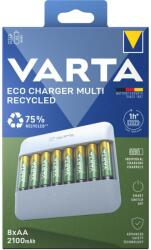 VARTA Ladegerät Eco Charger Multi Recycled 8xAA56816 2100mAh (57682101121) (57682101121)