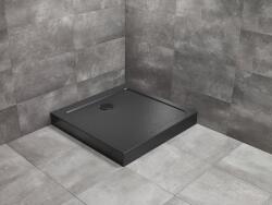 Radaway Cadita de dus patrata, acrilica cu aspect de piatra, Radaway Doros C Compact Stone Black SDRC9090-05-54S (SDRC9090-05-54S)