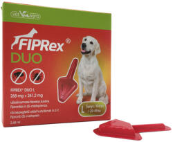 Fiprex L 268 mg + 241, 2 mg rácsepegtető oldat kutyáknak 1x - pawcity
