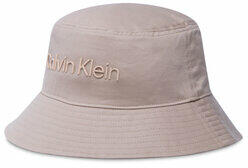 Calvin Klein Pălărie Technical Logo Bucket K50K509207 Bej