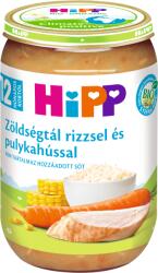 HiPP BIO zöldségtál rizzsel és pulykahússal 12. hó 220g