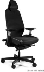 UNIQUE RONIN ergonomikus irodai szék, fekete váz-fekete háló