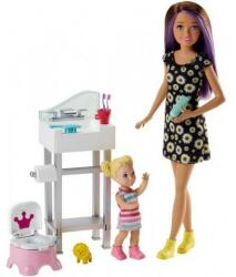 Mattel Barbie bébiszitter játékszett FHY97