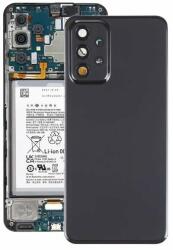 Samsung GH82-29489A Gyári akkufedél hátlap, kamera lencse - burkolati elem Samsung Galaxy A23 5G, fekete (GH82-29489A)