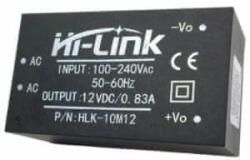  Hi-Link 240V /12V 830mA tápegység HLK-10M12 nyomtatott változat