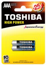 Toshiba alkáli elem AAA/2db