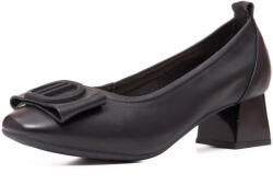 PASS Collection Pantofi negri dama, M4M400006B 01-N - 37 EU