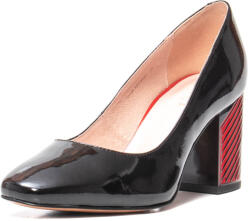 Epica Pantofi eleganti dama, piele naturala, QVG1189-R51-N497, negru - 36 EU