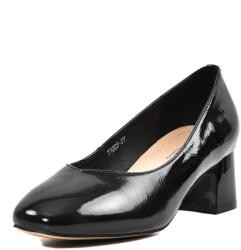 PASS Collection Pantofi dama piele lacuita, T1D2112, negru - 40 EU