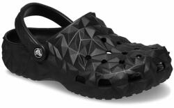 Crocs Şlapi Crocs Classic Geometric Clog 209563 Black 001