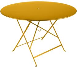 Fermob Sárga fém összecsukható asztal Fermob Bistro Ø 117 cm (FB-0237-C6)