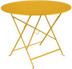 Fermob Sárga fém összecsukható asztal Fermob Bistro Ø 96 cm (FB-0235-C6)