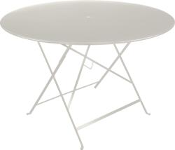 Fermob Világosszürke fém összecsukható asztal Fermob Bistro Ø 117 cm (FB-0237-A5)