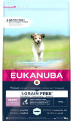 EUKANUBA Puppy & Junior Grain Free Small&Medium Ocean Fisch 3kg