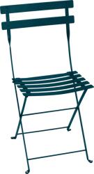 Fermob Kék fém összecsukható szék Fermob Bistro (FB-0101-21)