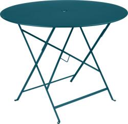 Fermob Kék fém összecsukható asztal Fermob Bistro Ø 96 cm (FB-0235-21)