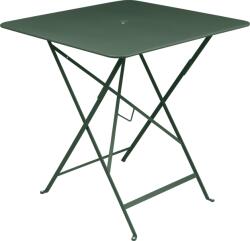Fermob Sötétzöld fém összecsukható asztal Fermob Bisztró 71 x 71 cm (FB-0244-02)