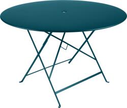Fermob Kék fém összecsukható asztal Fermob Bistro Ø 117 cm (FB-0237-21)