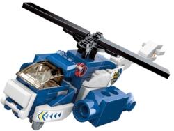 Qman - Rendőr robot 4. - A viharos helikopter - lego-kompatibilis építőjáték (41104-4)