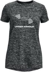 Under Armour UA Tech BL Twist SS-BLK Rövid ujjú póló 1380116-001 Méret YMD