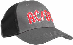 ROCK OFF Șapcă AC DC - Red Logo - CHAR / BL - ROCK OFF - ACDC2TCAP01CB