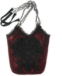 Devil Fashion Geantă de mână DEVIL FASHION - Gothic - Roșu - AS09502